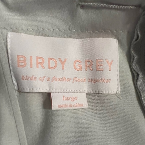 BIRDY GREY.NWT. Stunning Strapless “GRACE” convertible maxi dress.Dove Grey.L - Picture 15 of 16
